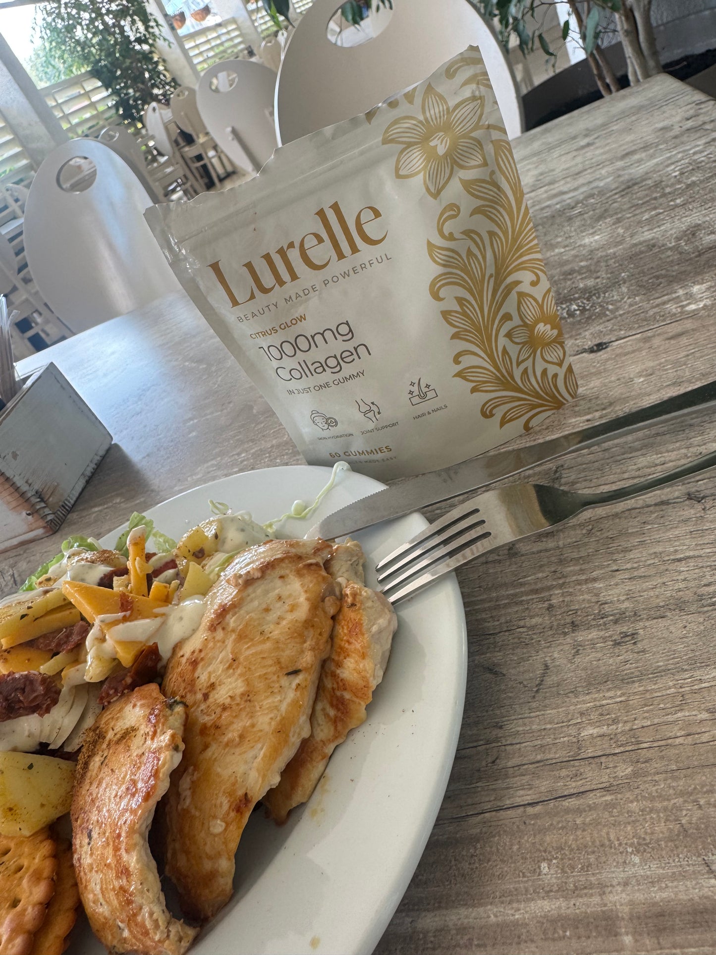 Lurelle Citrus Glow Collagen Gummies | 1000mg Collagen