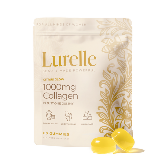 Lurelle Citrus Glow Collagen Gummies | 1000mg Collagen