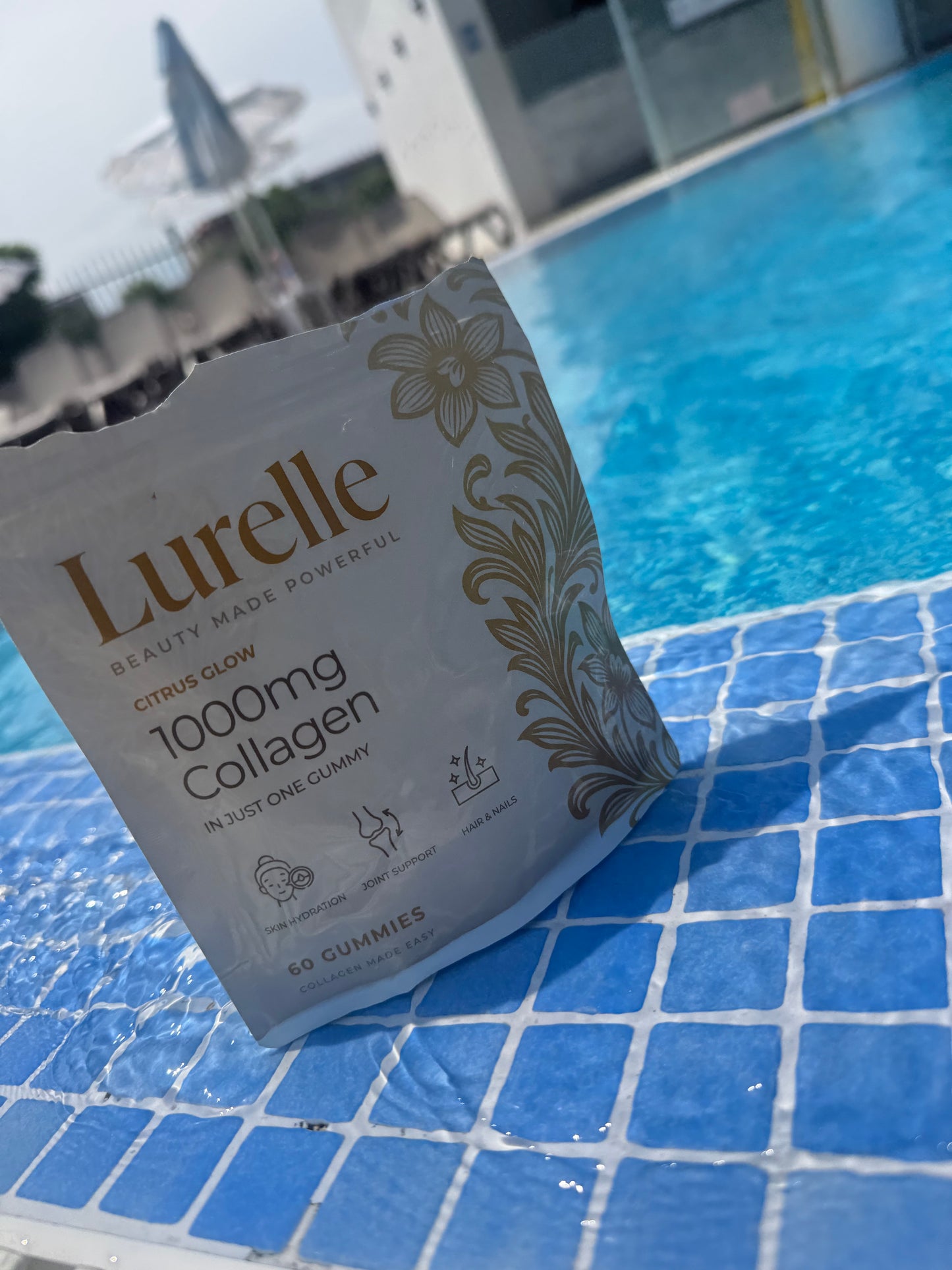 Lurelle Citrus Glow Collagen Gummies | 1000mg Collagen