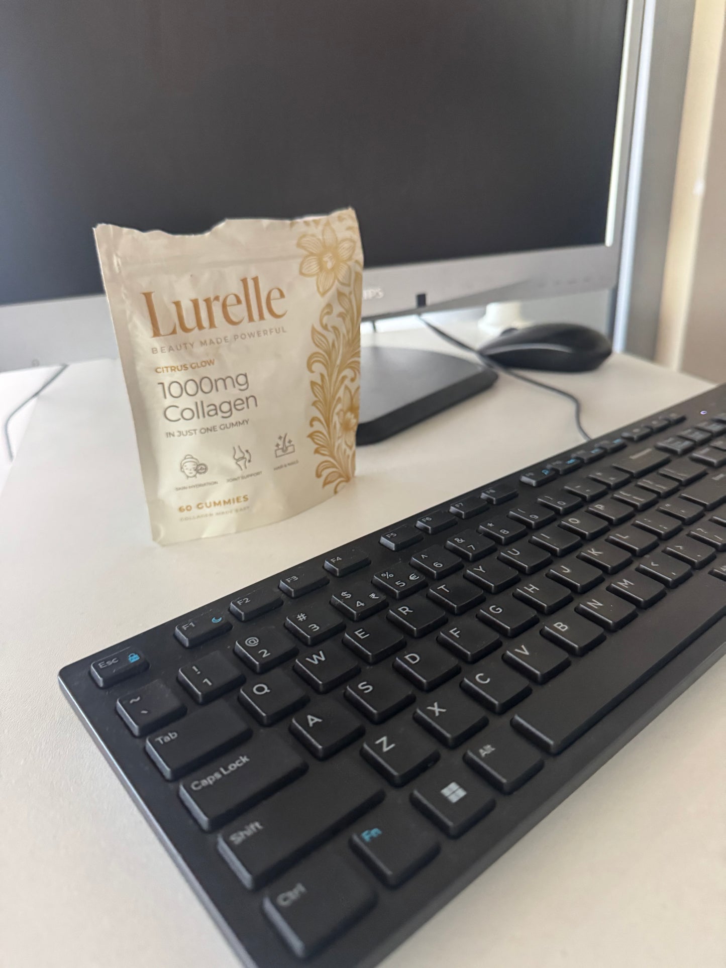 Lurelle Citrus Glow Collagen Gummies | 1000mg Collagen